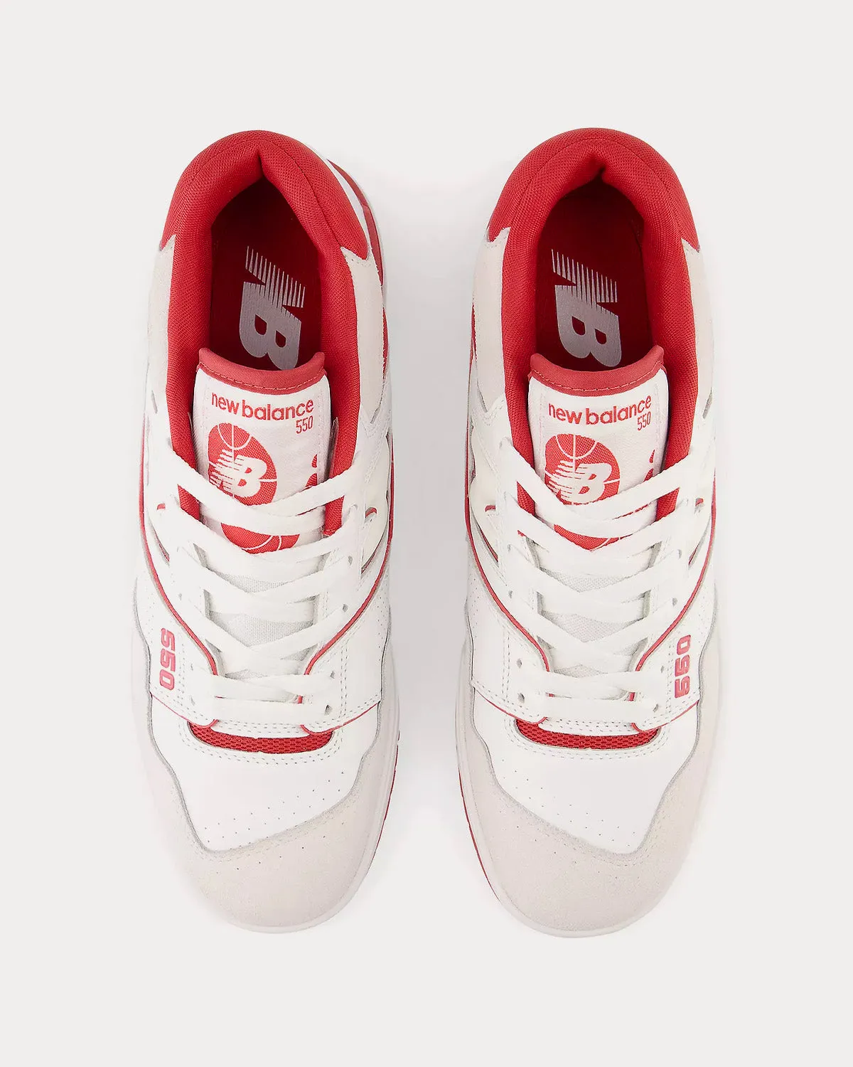 550 White / Astro Dust Low Top Sneakers