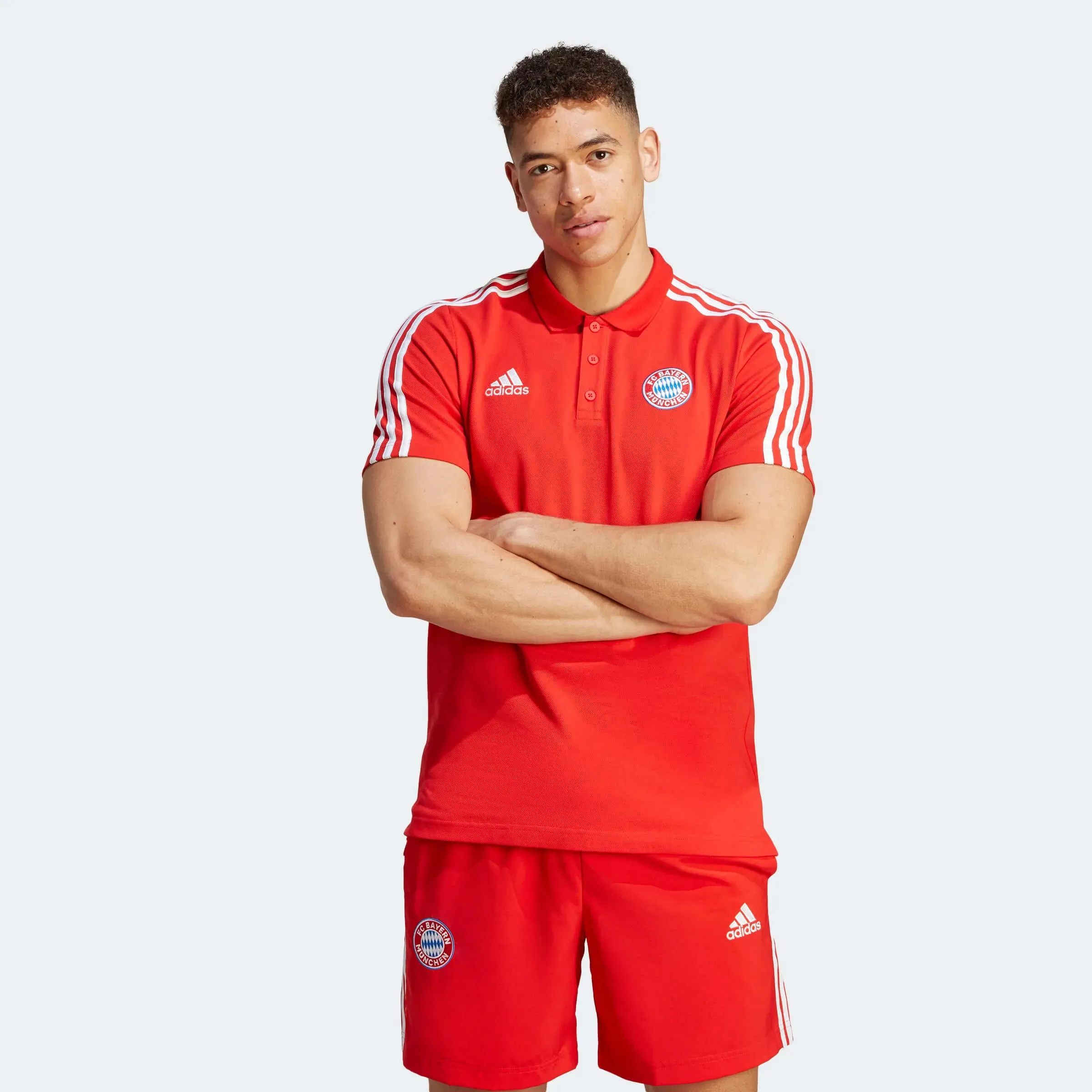 adidas 2023-24 Bayern Munich Men's DNA Polo Shirt