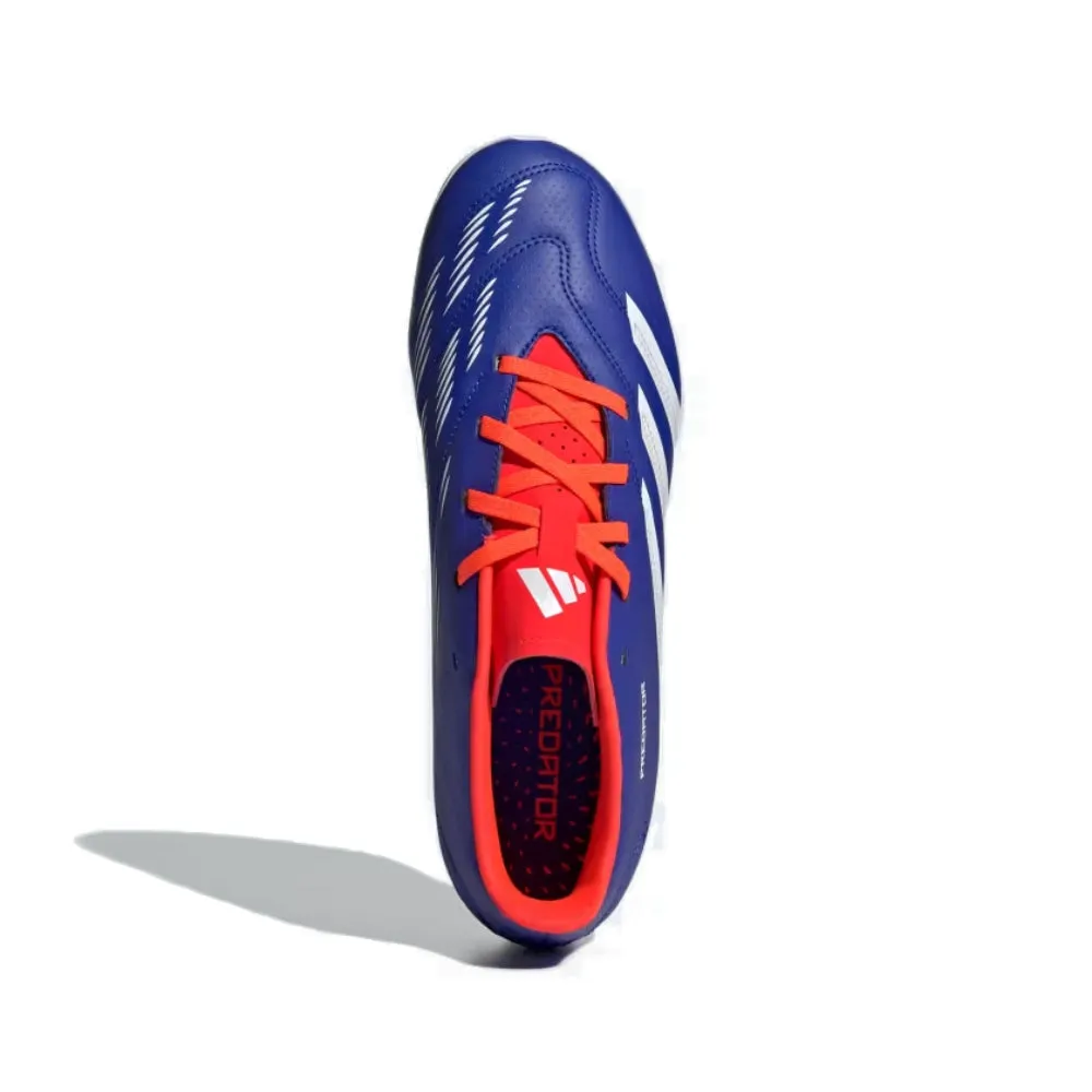 Adidas Unisex Perdator Club Turf Football Shoe (Blue/White/Red)