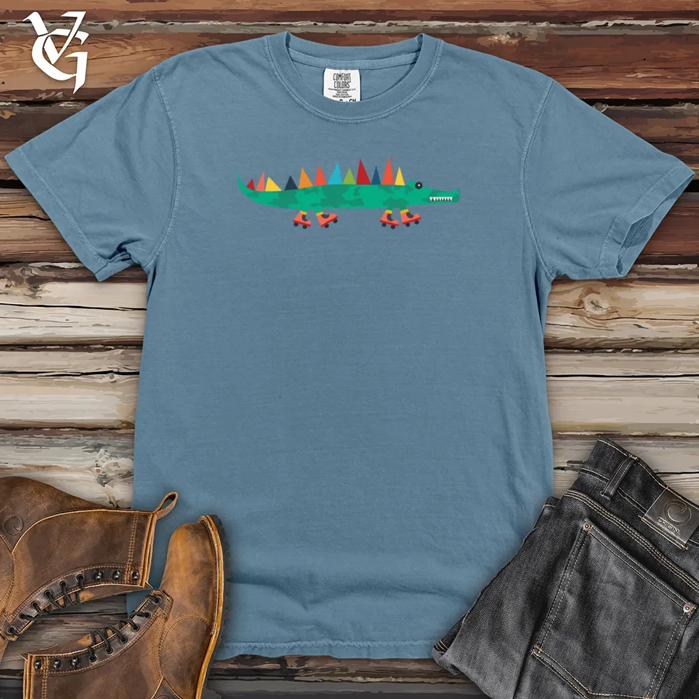 Alligator On Skates Heavy Cotton Comfort Colors Tee