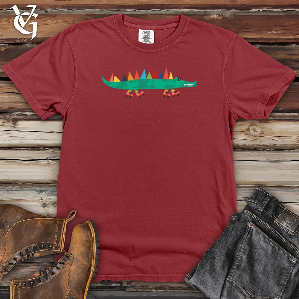 Alligator On Skates Heavy Cotton Comfort Colors Tee