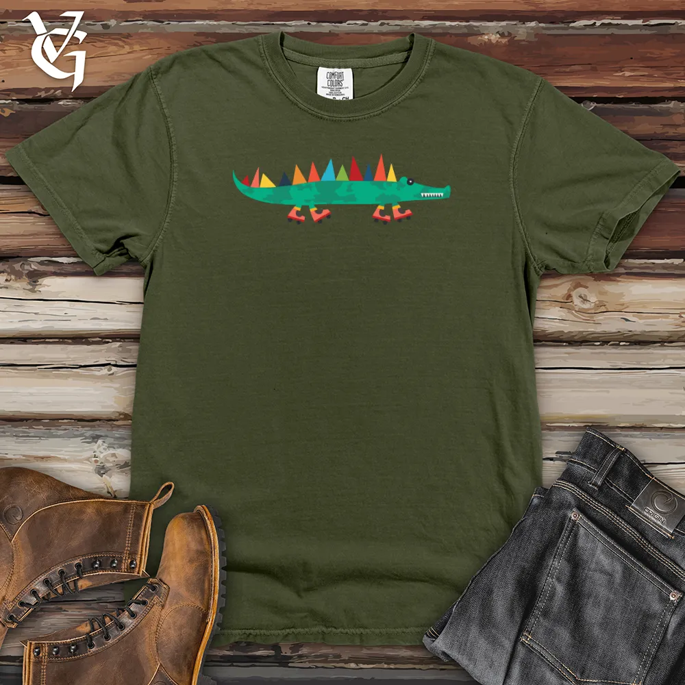 Alligator On Skates Heavy Cotton Comfort Colors Tee