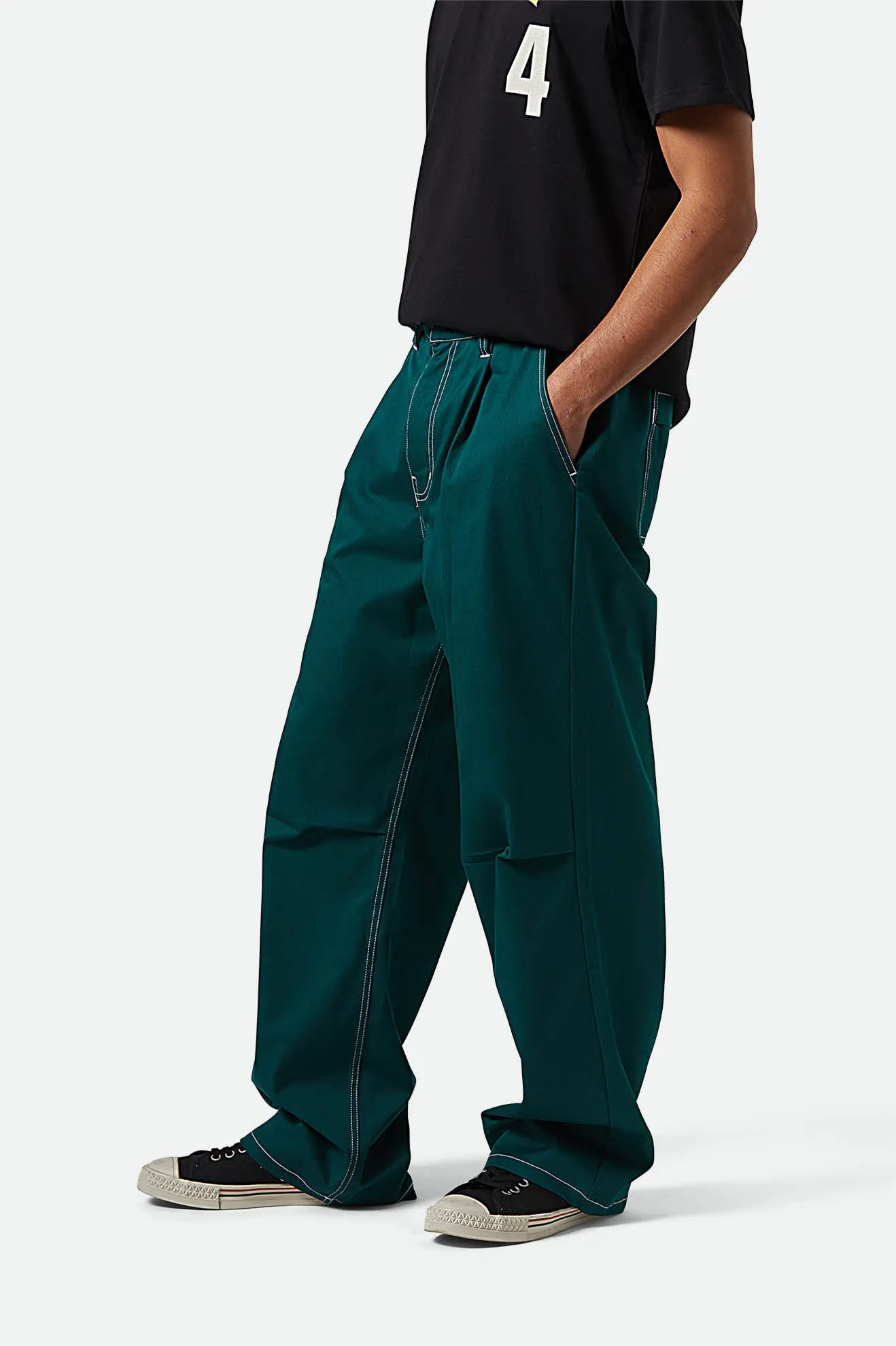 Baggy Skate Pant - Deep Emerald