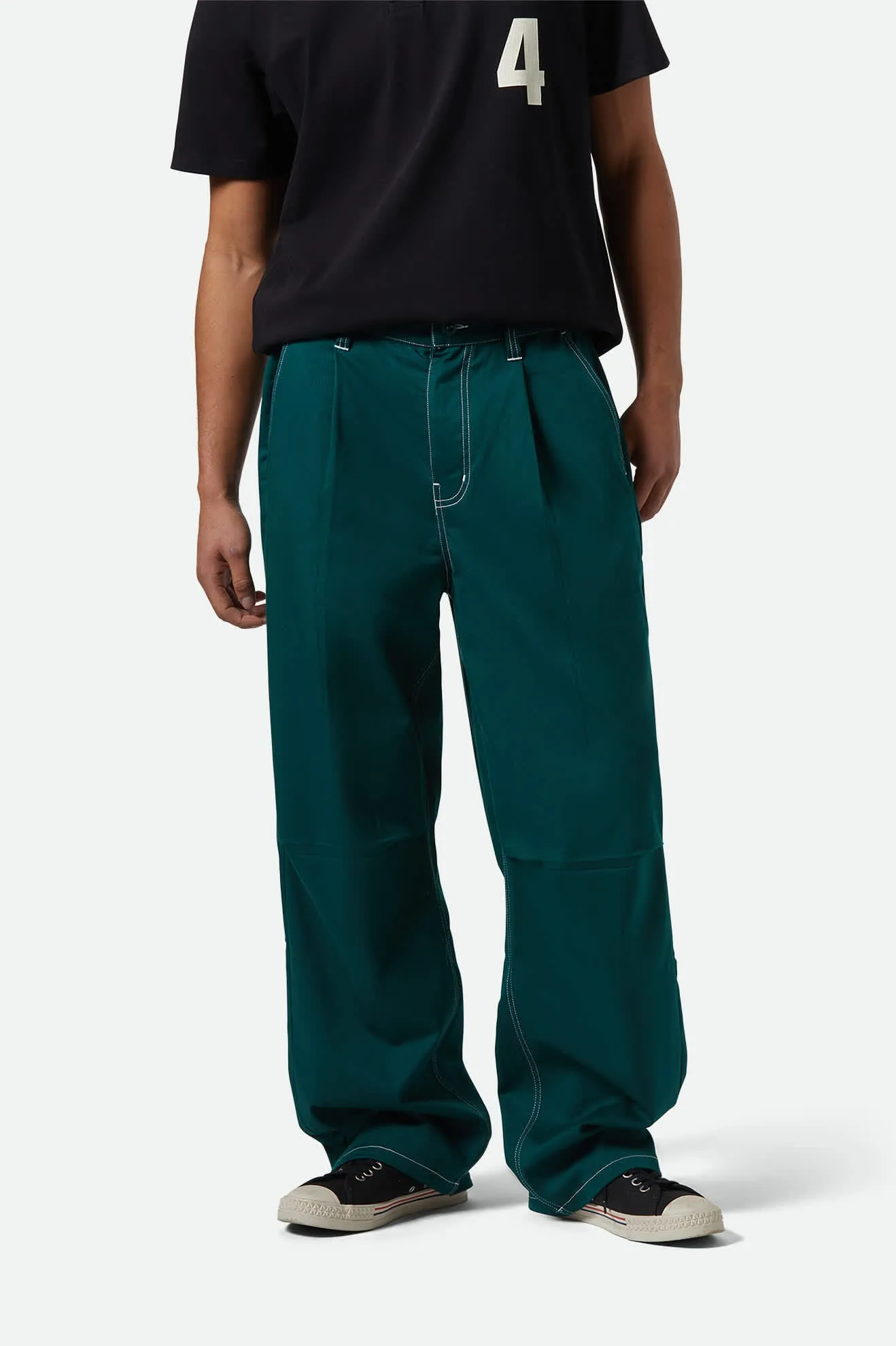 Baggy Skate Pant - Deep Emerald