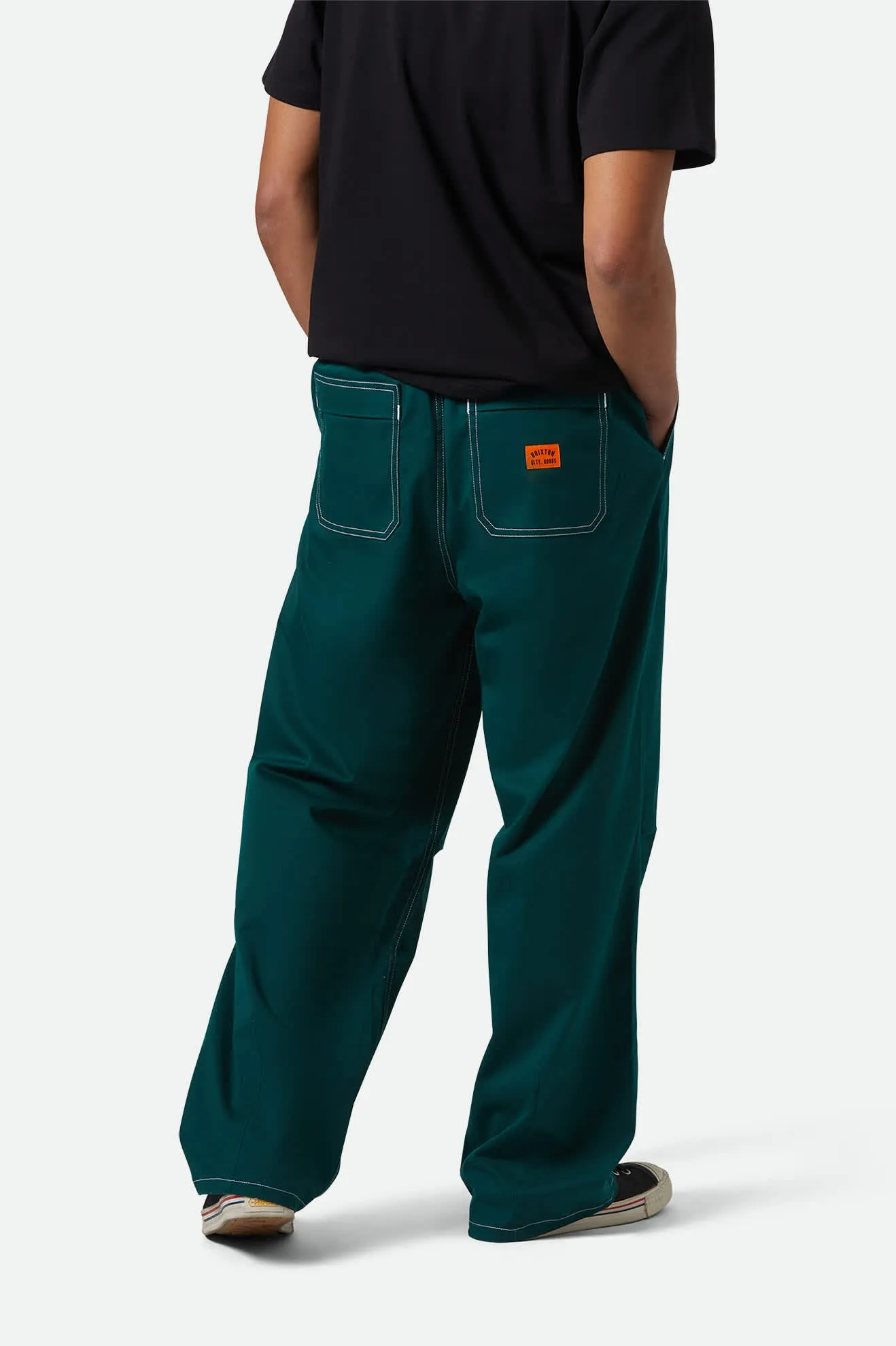 Baggy Skate Pant - Deep Emerald