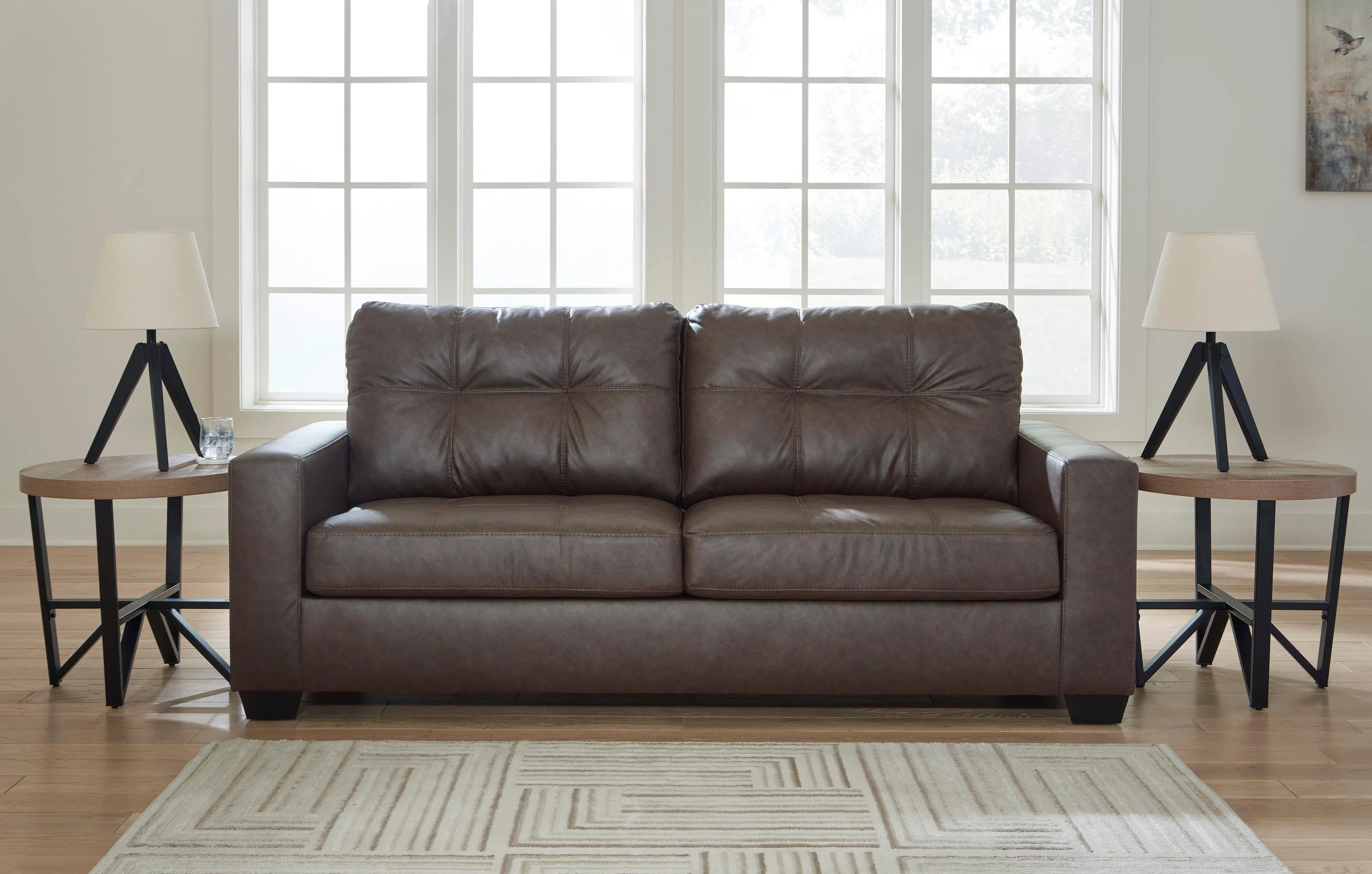 Benchcraft Barlin Mills 17003U1 2 pc Sofa and Loveseat Set