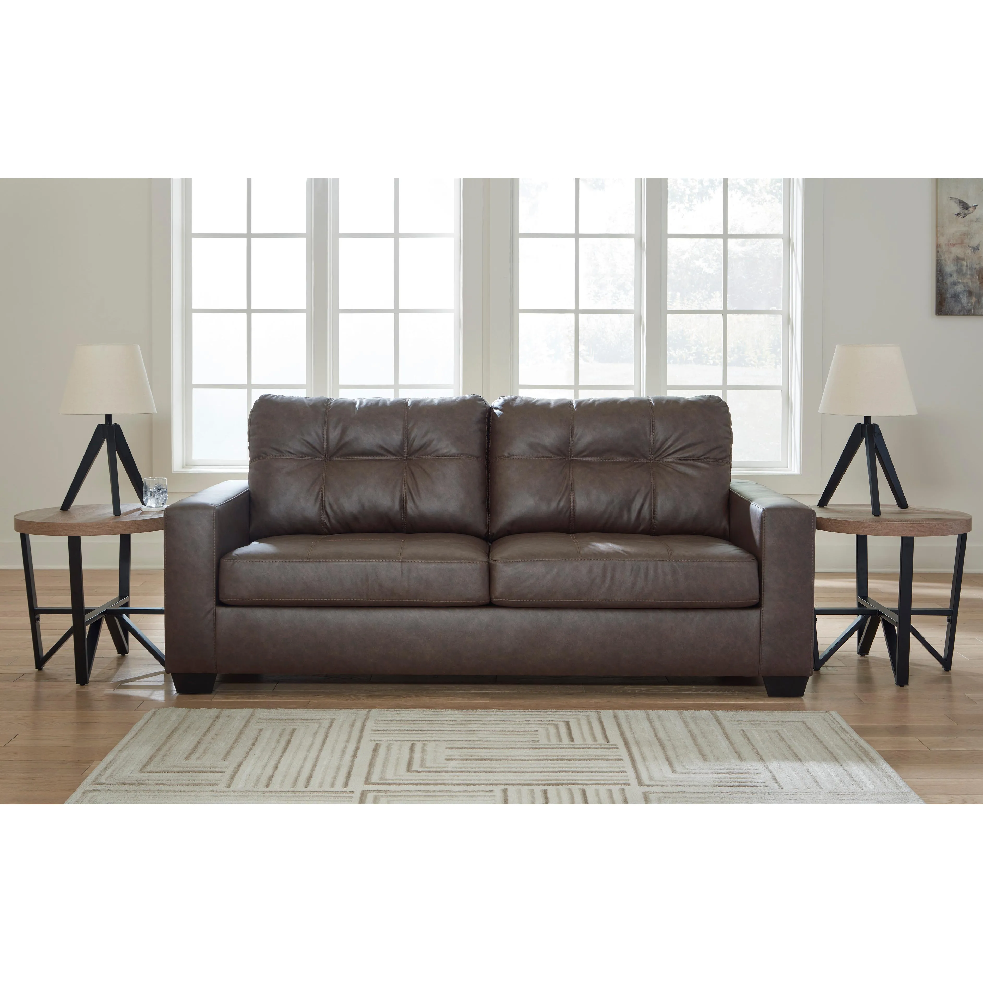Benchcraft Barlin Mills 17003U1 2 pc Sofa and Loveseat Set