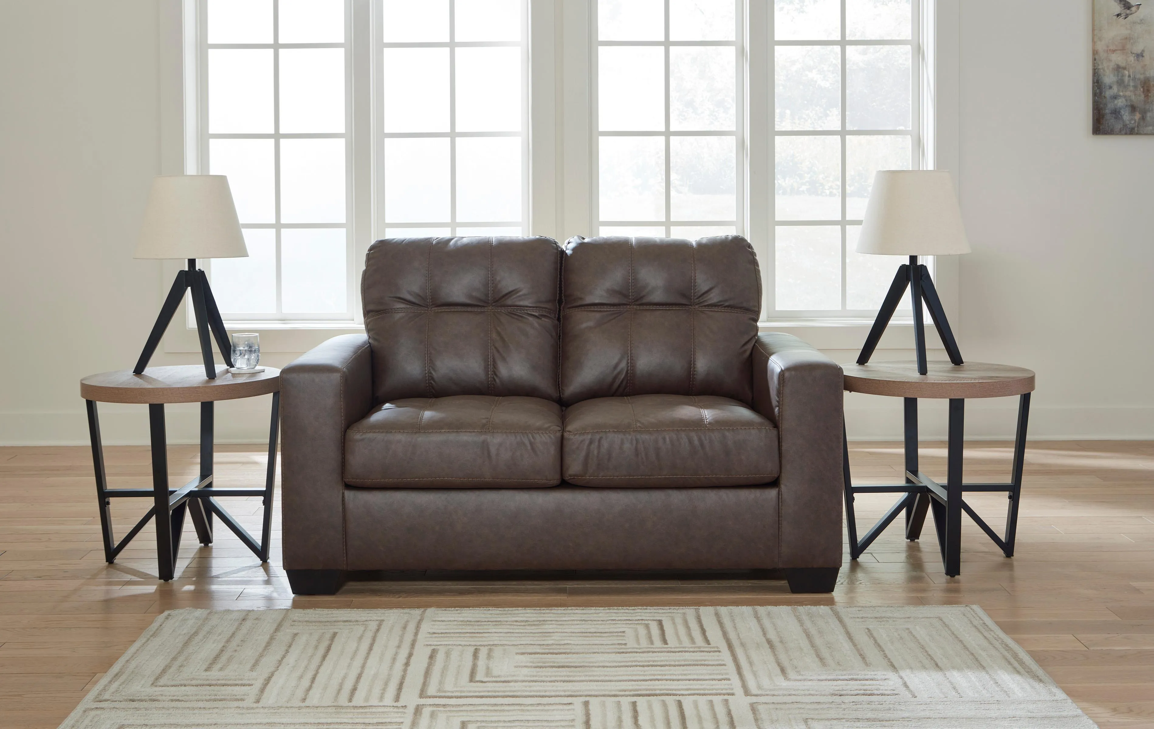 Benchcraft Barlin Mills 17003U1 2 pc Sofa and Loveseat Set