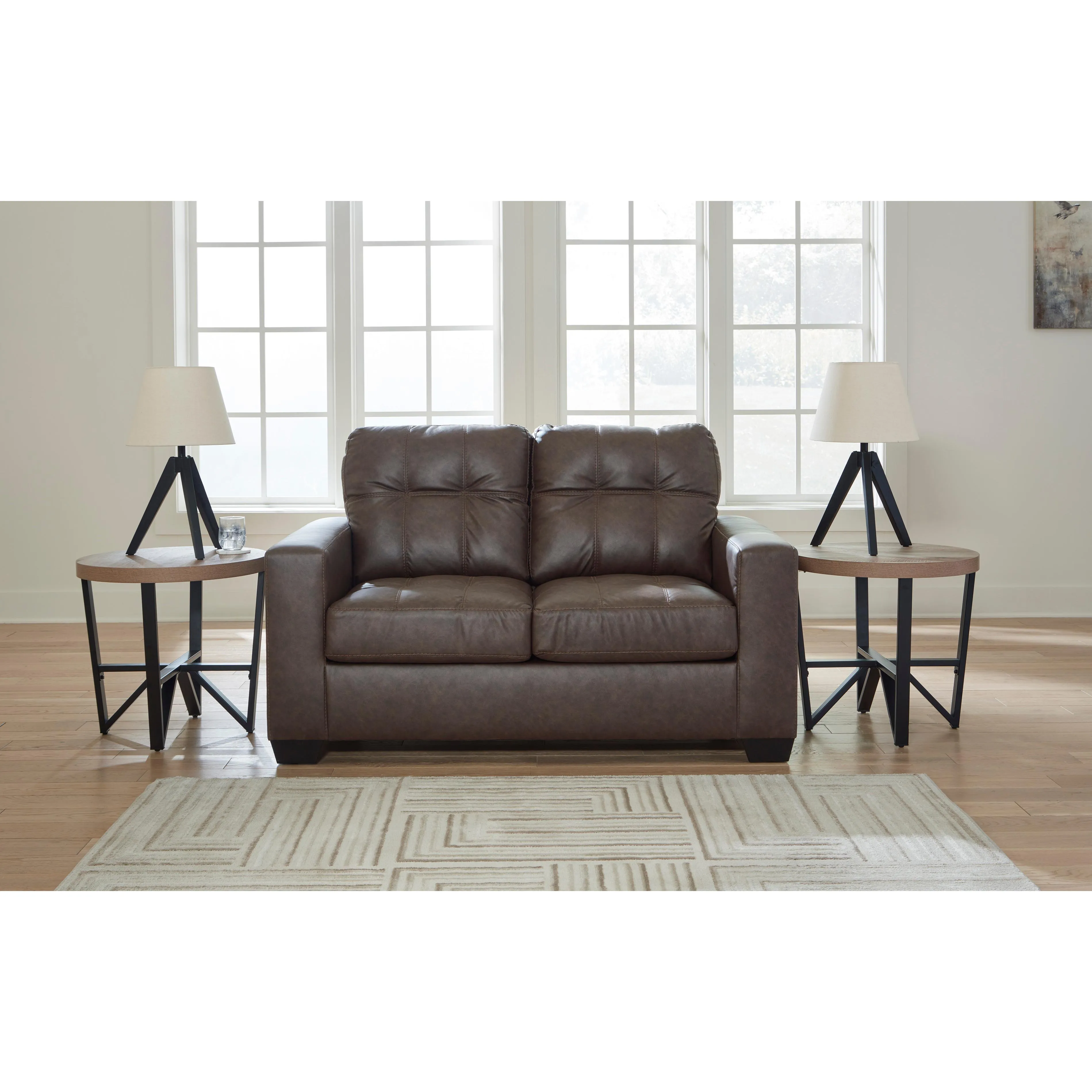 Benchcraft Barlin Mills 17003U1 2 pc Sofa and Loveseat Set
