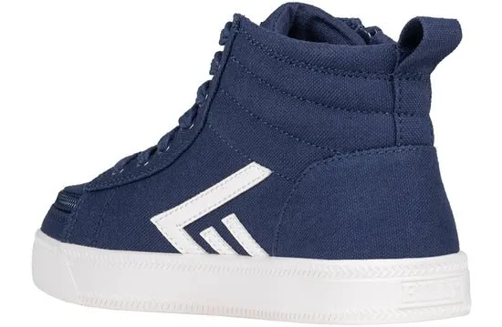 Billy Footwear (Kids) - Navy/White CS Canvas Shoes
