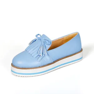 Bowknot Loafers Slip On Flat