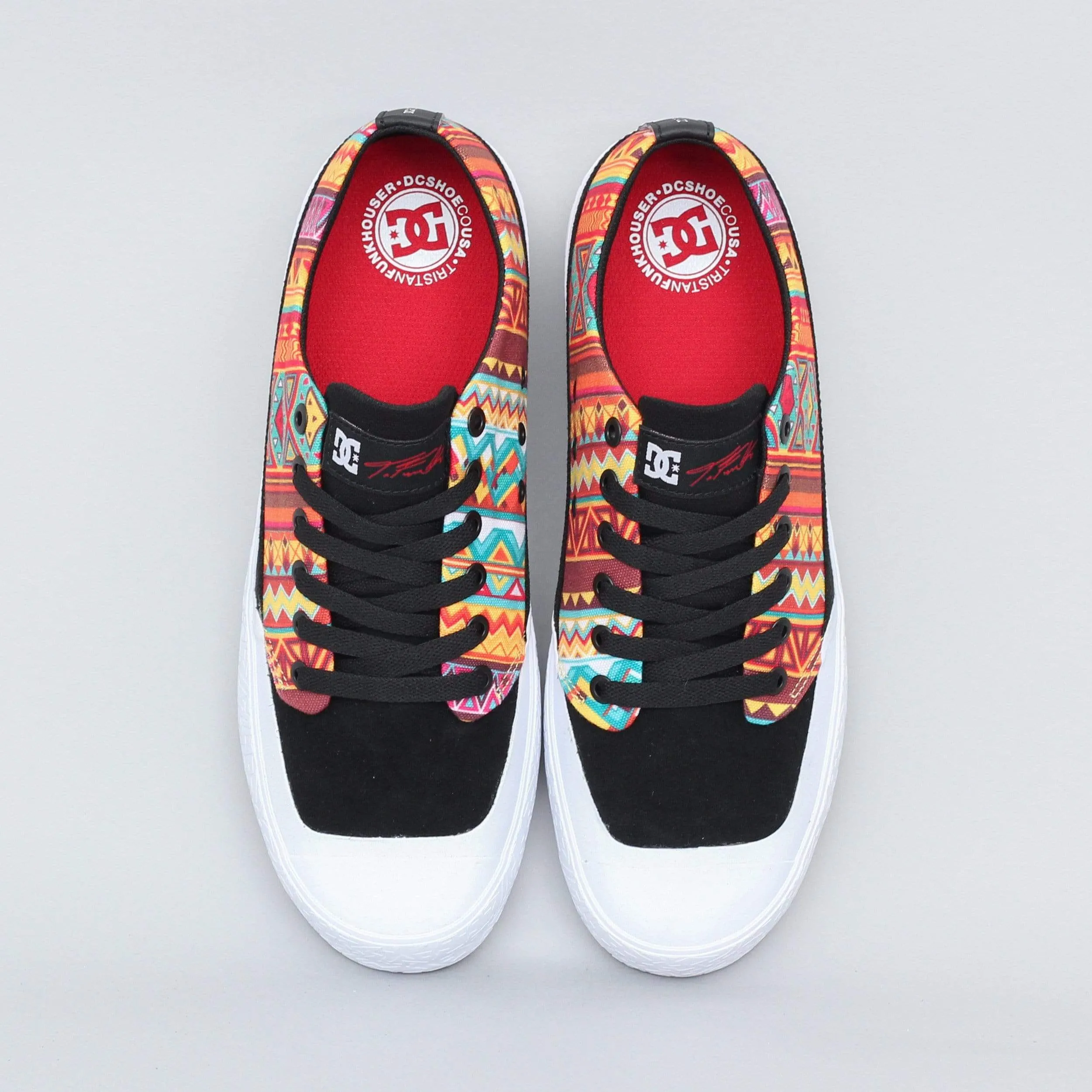DC T-Funk Lo S TXSE Shoes Black Print