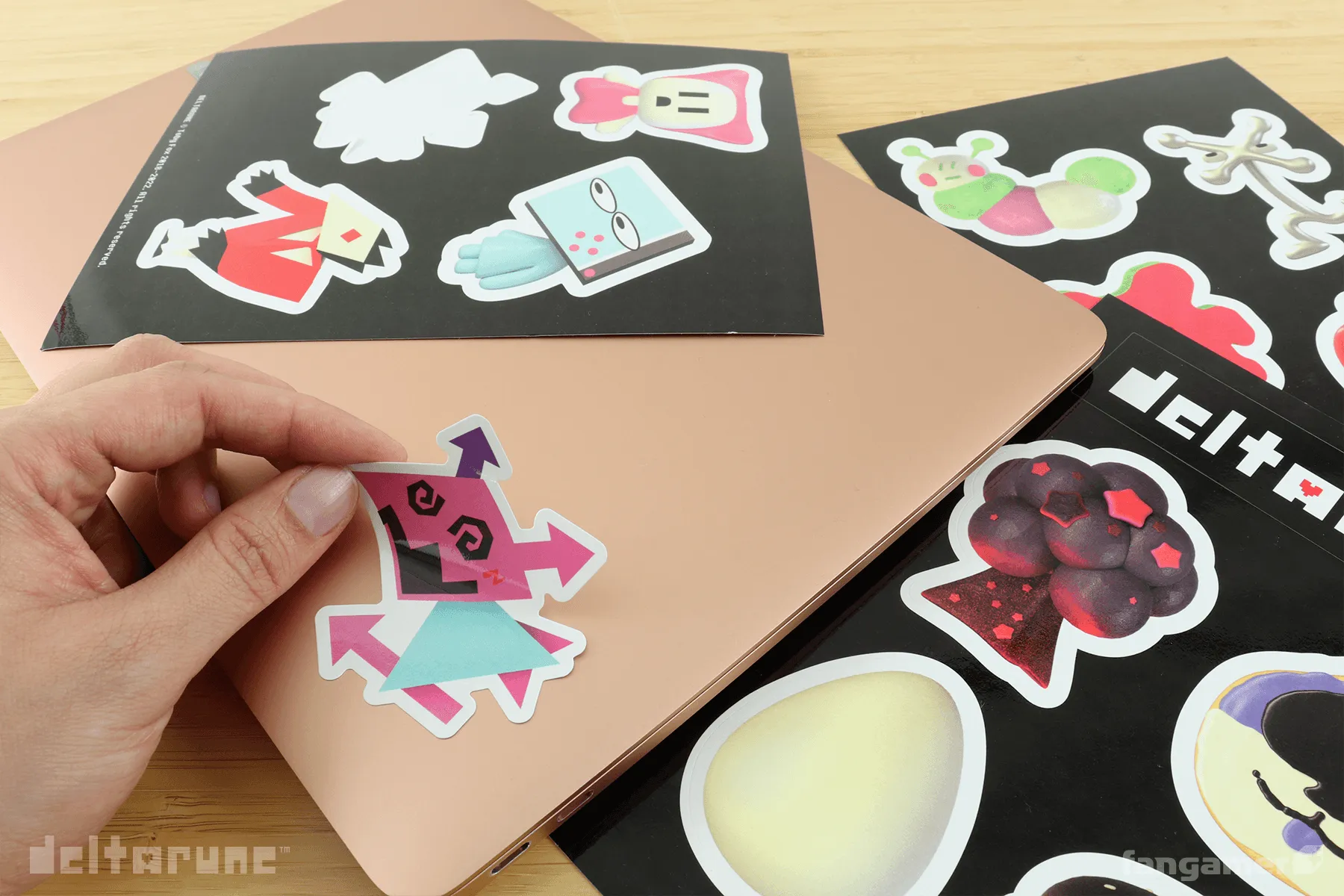 DELTARUNE NPC Sticker Sheet
