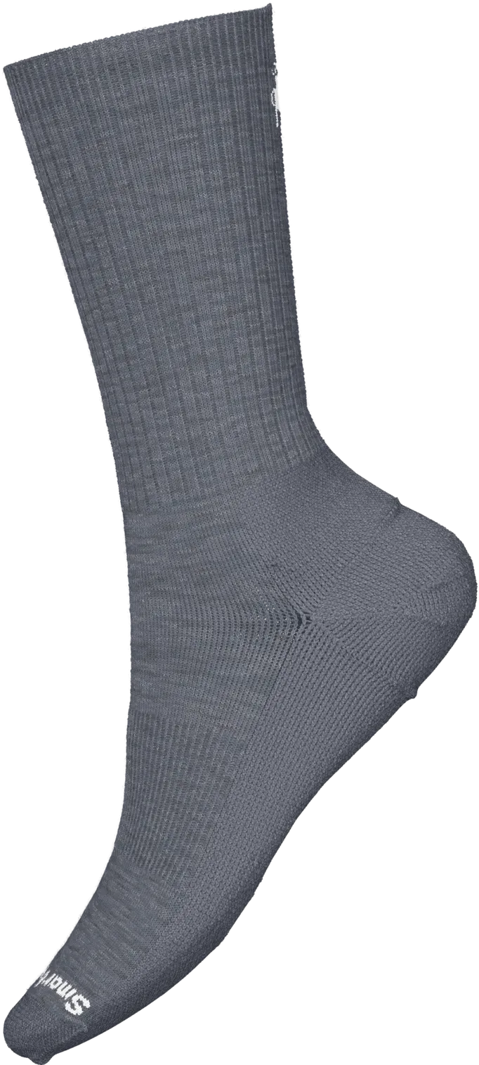 Everyday Solid Rib Crew Socks