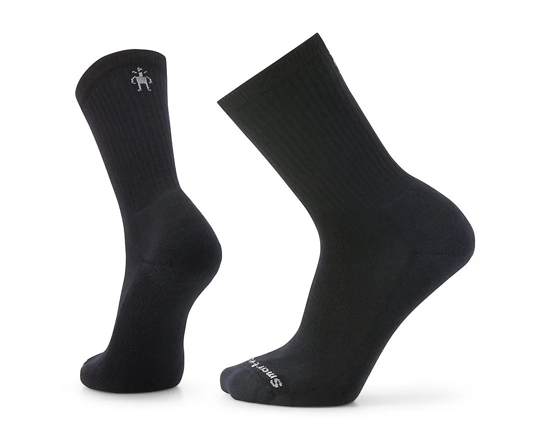 Everyday Solid Rib Crew Socks