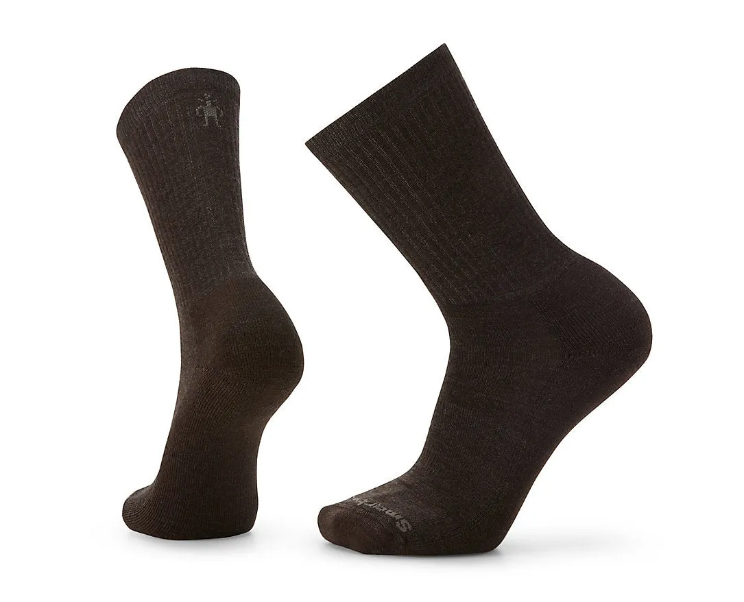 Everyday Solid Rib Crew Socks