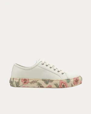 Gancini White Low Top Sneakers