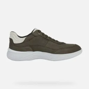 Geox Men's Fluctis Walking Shoes- Green