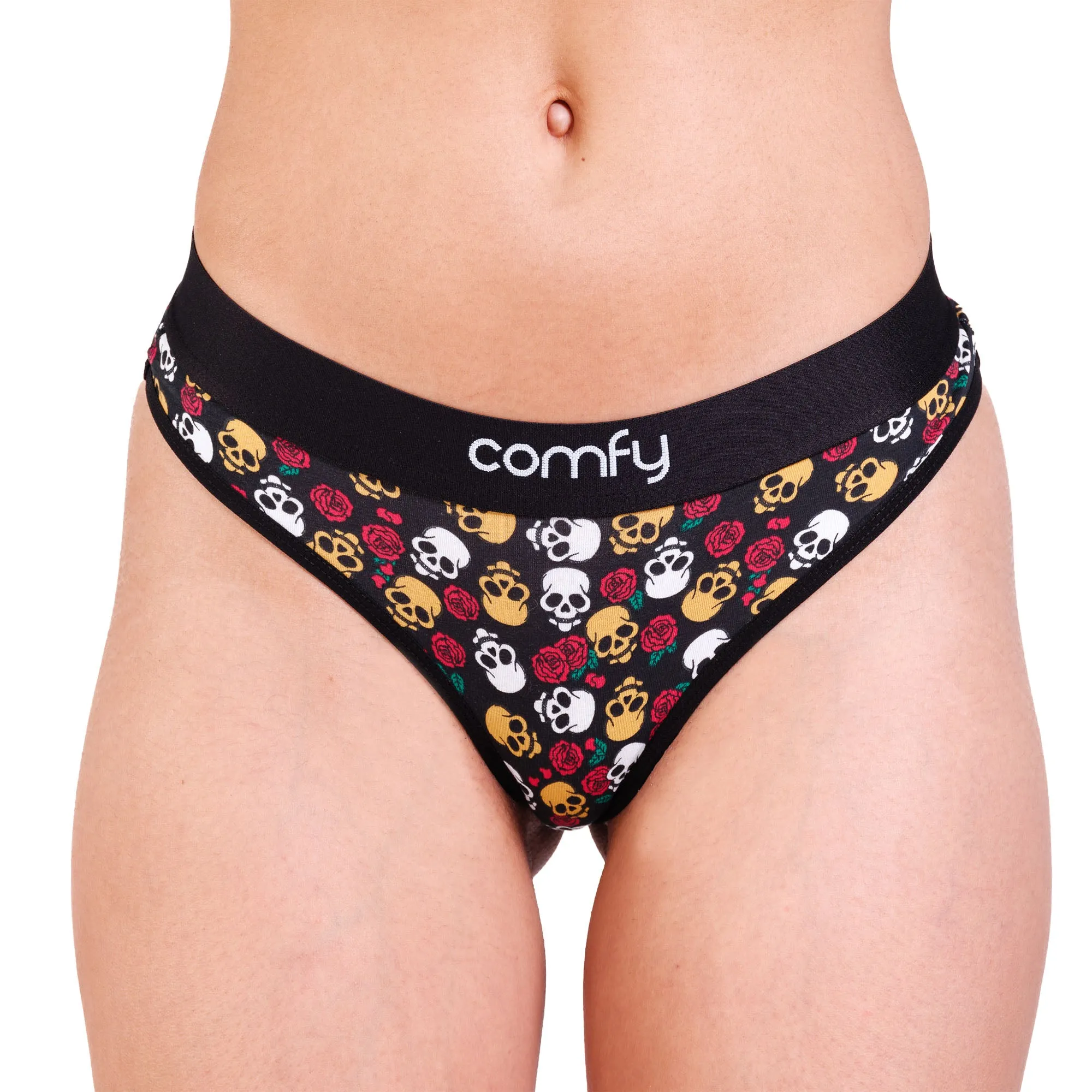 Halloween Skull Bra & String Bundle