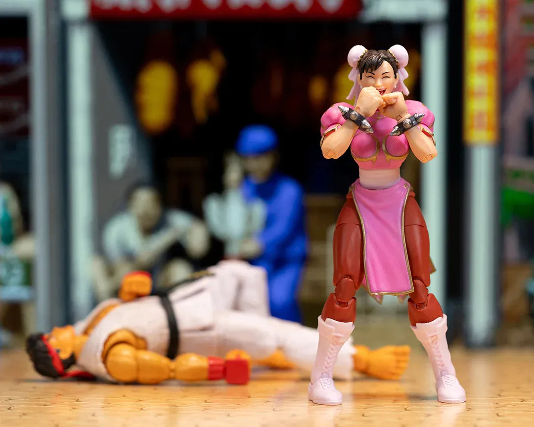 Jada Toys Ultra Street Fighter II: The Final Challengers - Chun-Li Player 2 (Pink)