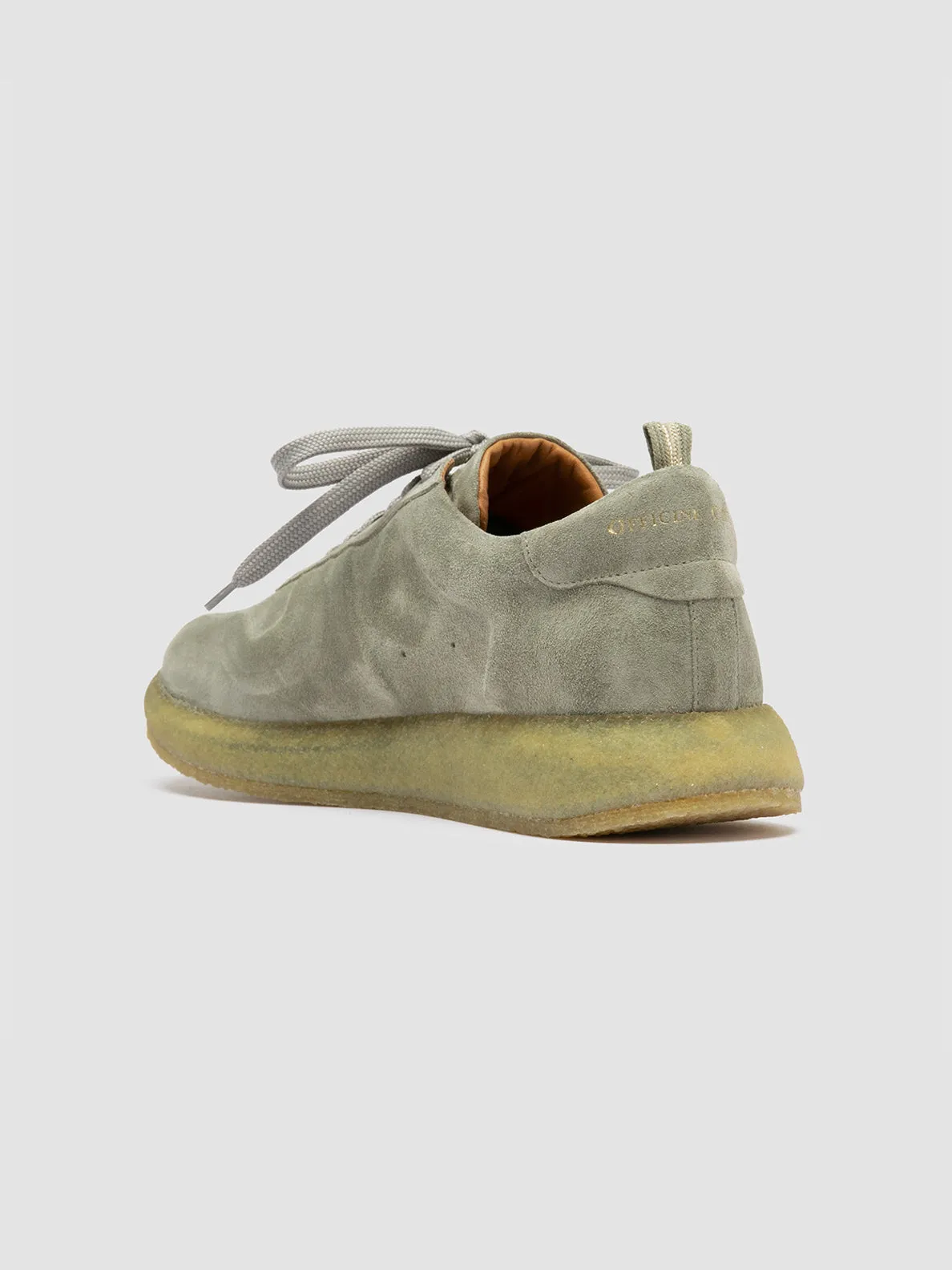 LEGEND 001 - Green Suede Low Top Sneakers