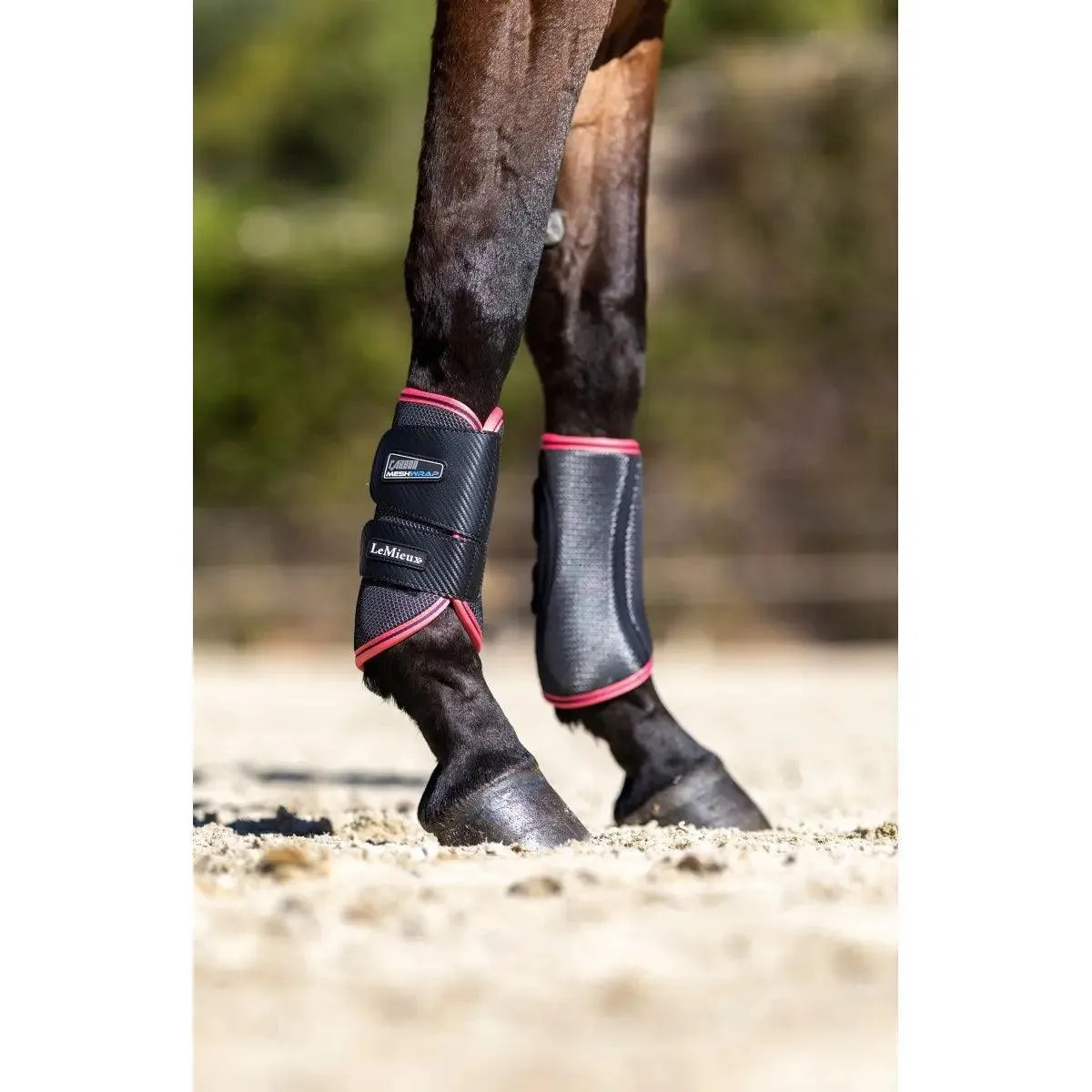 LeMieux carbon mesh wrap boots