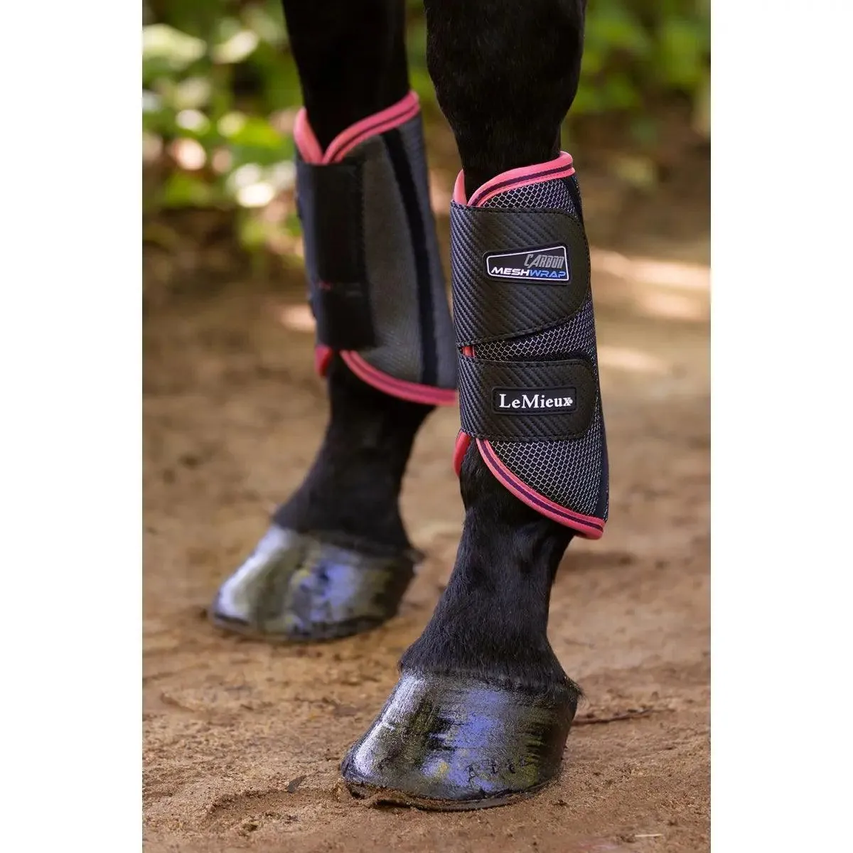 LeMieux carbon mesh wrap boots