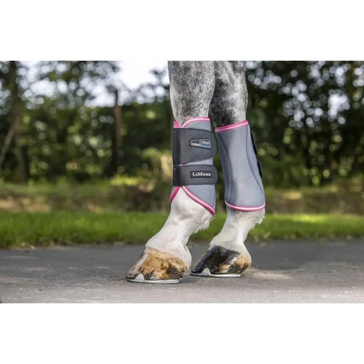 LeMieux carbon mesh wrap boots