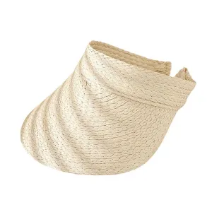 Madeline Love - Foldable Straw Visor Sun Hat