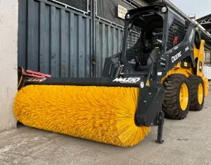 Mazio Angled Broom Angled Sweeper | Width 1550 to 2750 mm | Weight 250 to 540 kg | For Skid Steers
