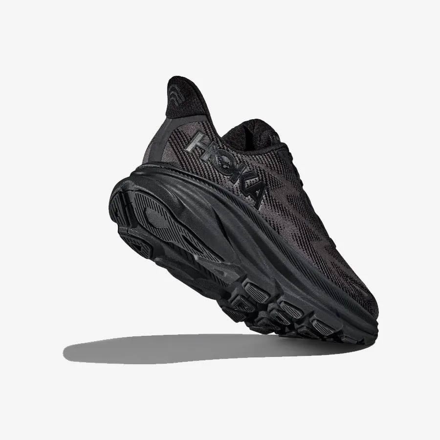 Men's Clifton 9 (Black/Black)