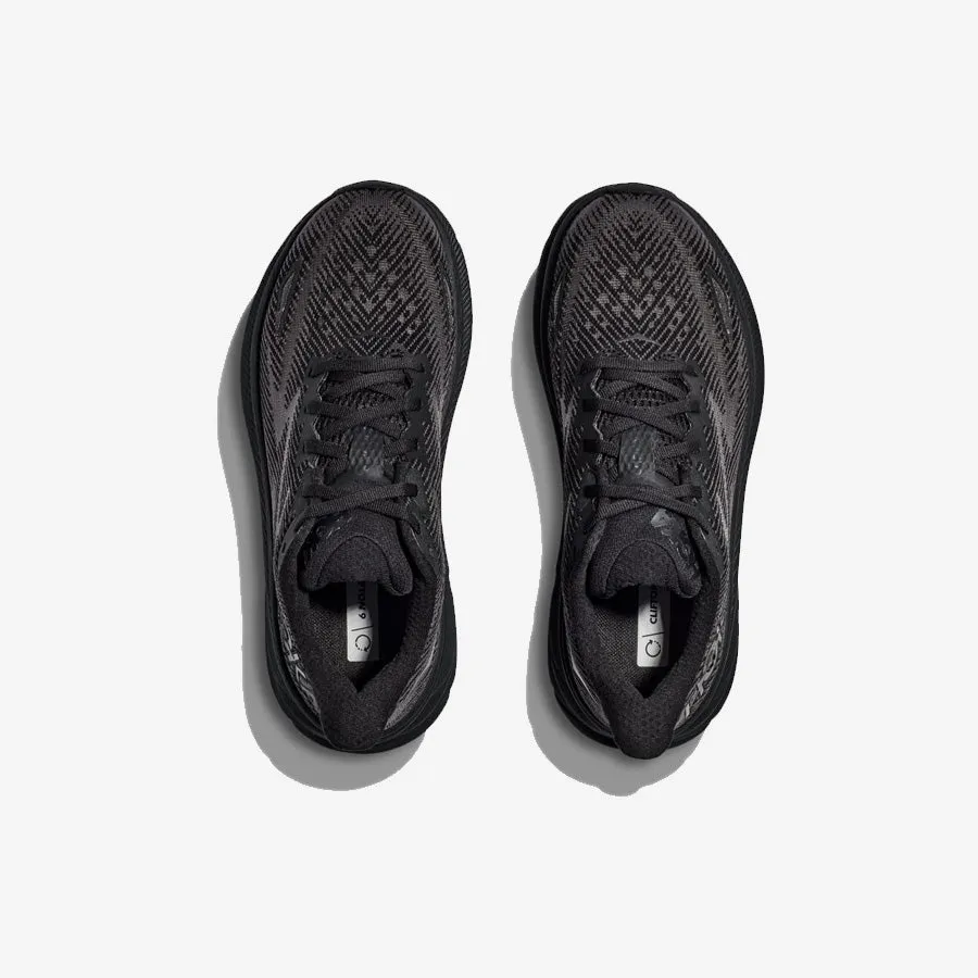 Men's Clifton 9 (Black/Black)