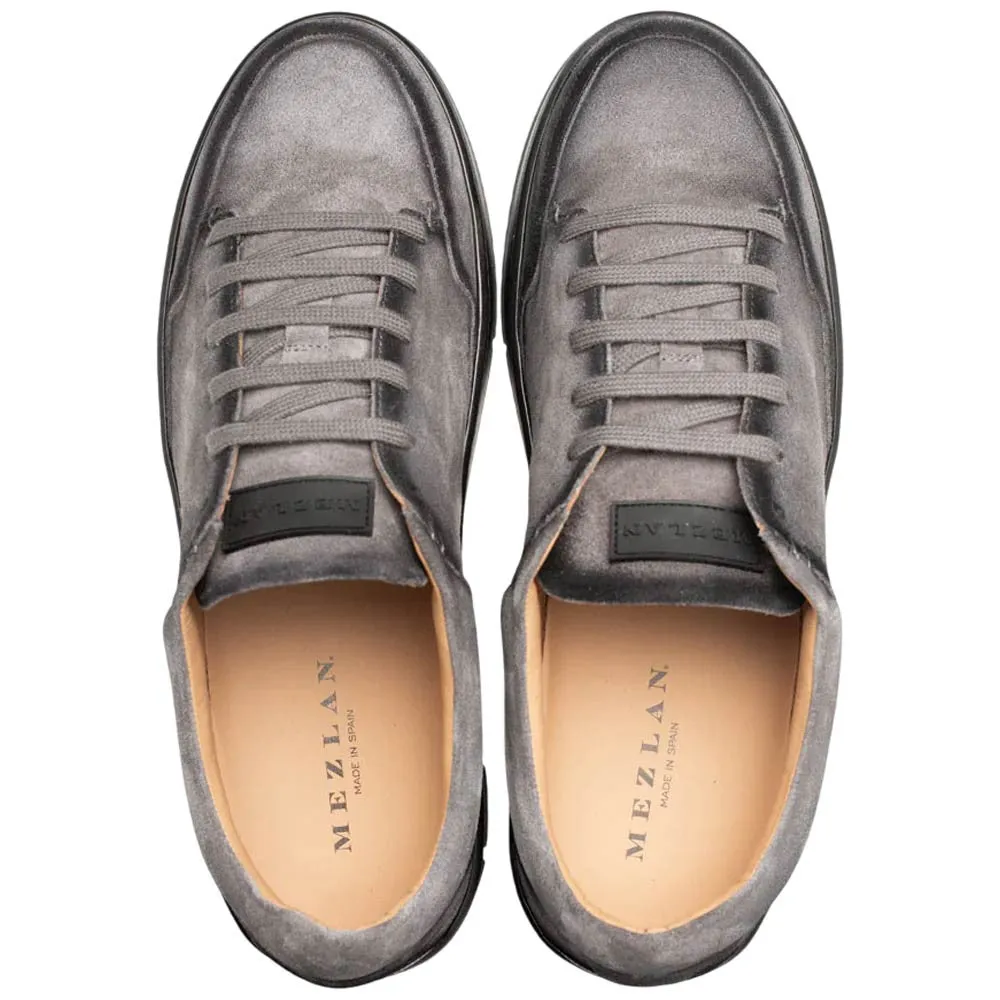 Mezlan Men's Villani Suede Street Gray Sneaker