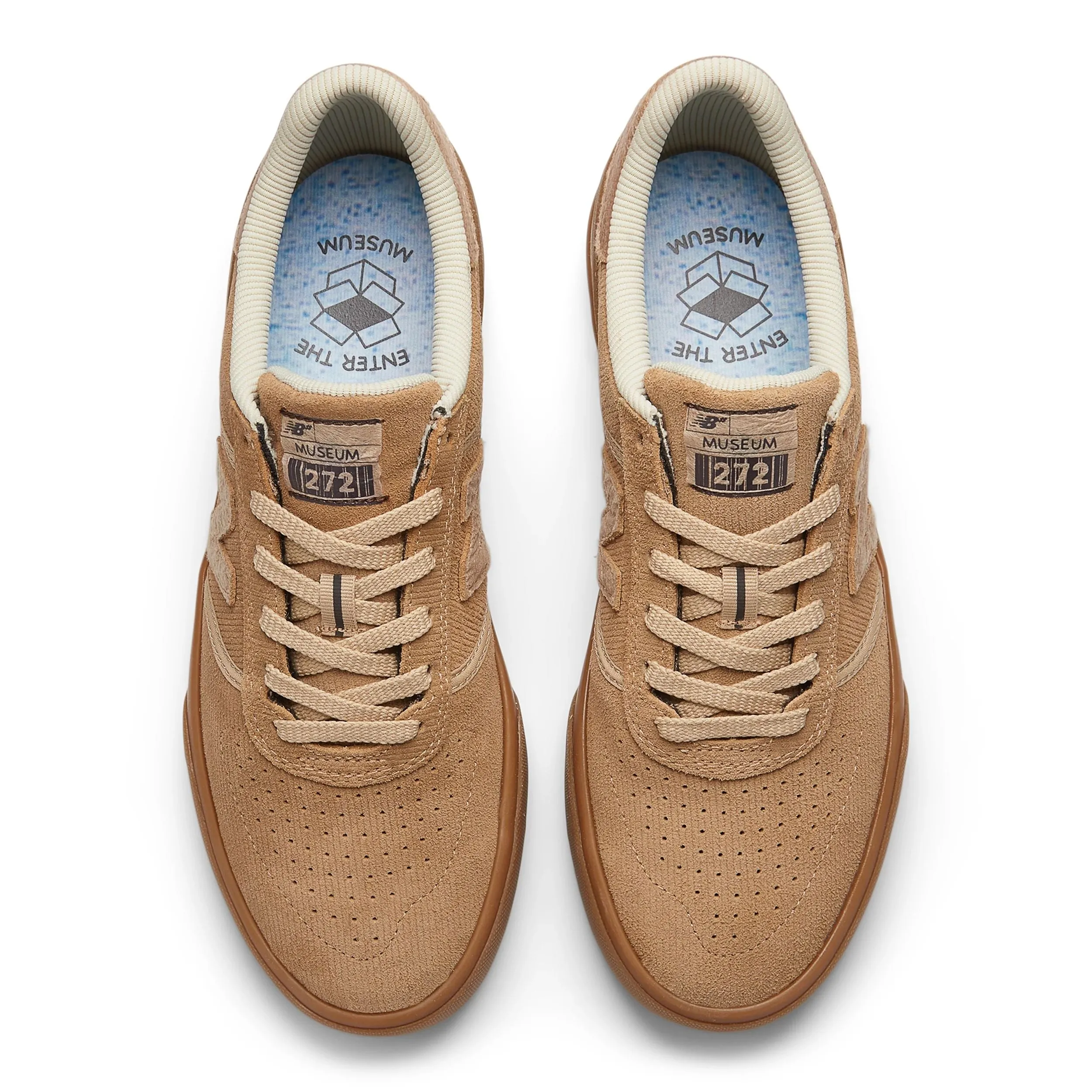 New Balance Numeric x Museum 272 Skateboard Shoe - Tan/Gum