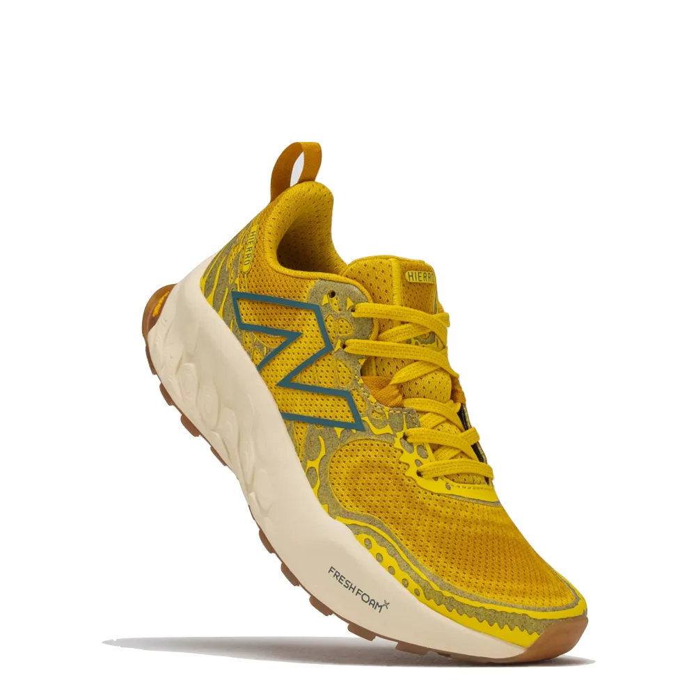 New Balance Women's Fresh Foam X Hierro v8 Sneaker (Ginger Lemon with Calcium and Terrarium)
