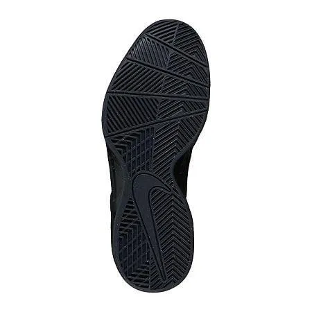 Nike Mens Air Visi Pro Vi Nbk Black/Anthracite Ankle-High Nubuck Basketball Shoe - 10M