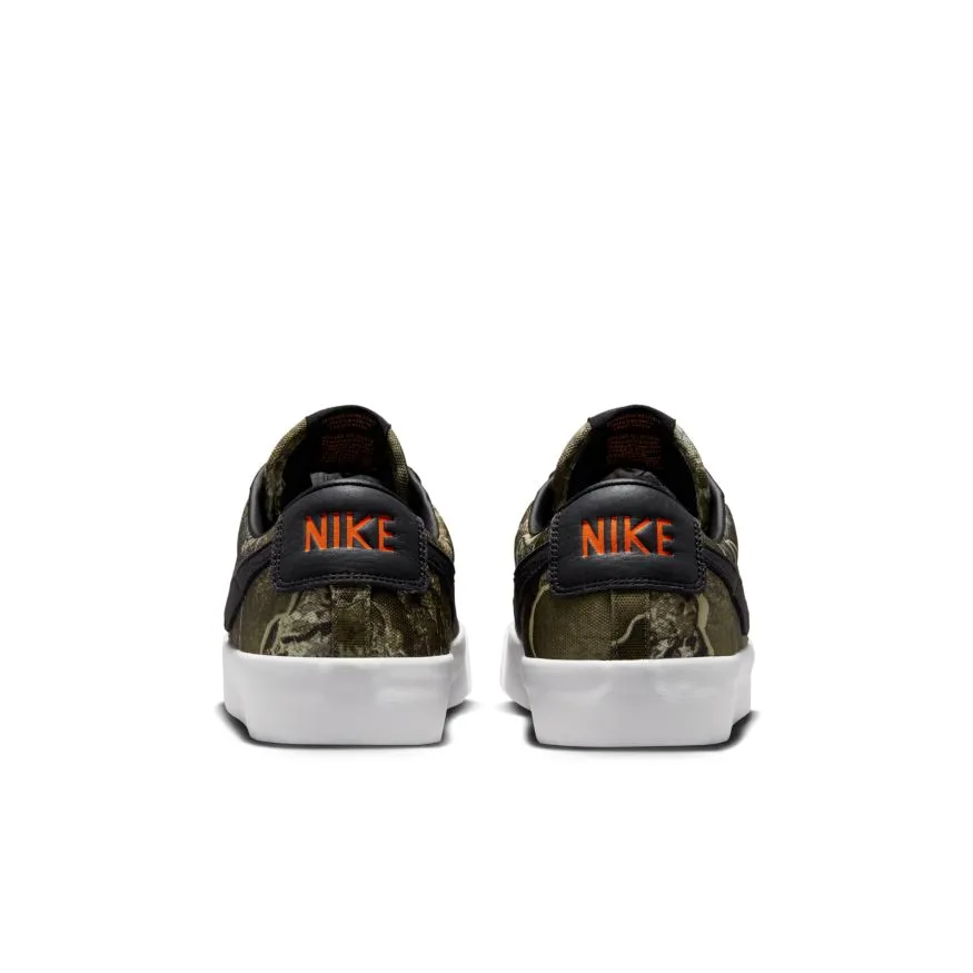 NIKE SB BLAZER LOW PRO GT PREMIUM - BLACK/SAFETY ORANGE-BLACK-PHOTON DUST