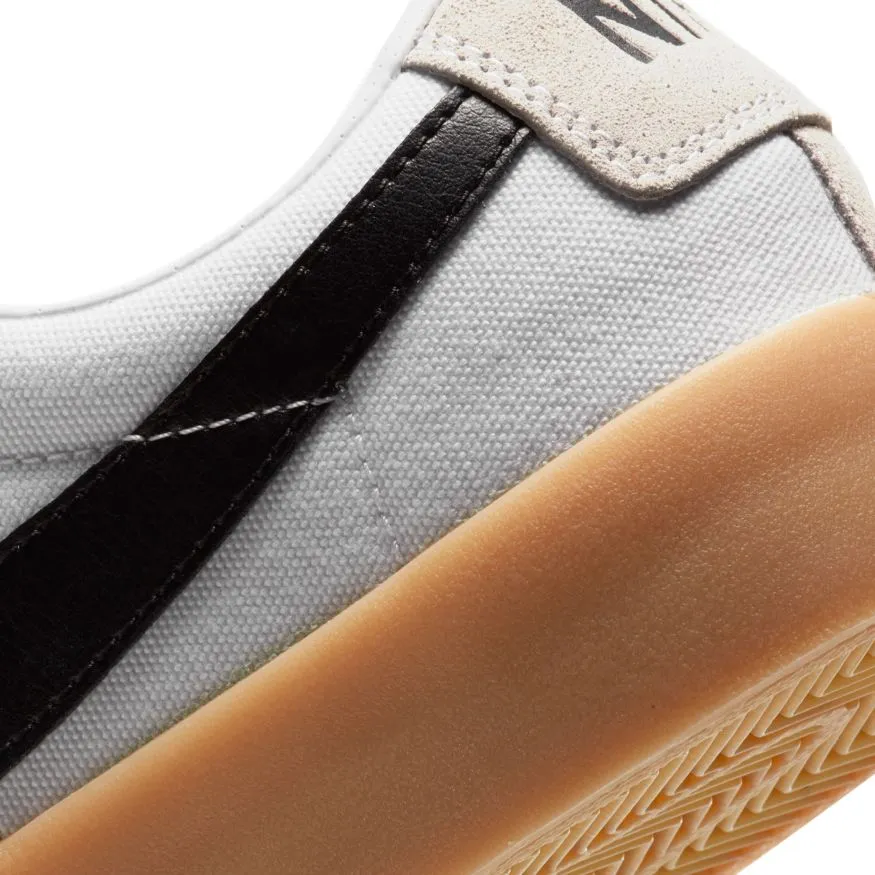 Nike SB Blazer Low Pro GT Skateboard Shoe - White/Black-White-White