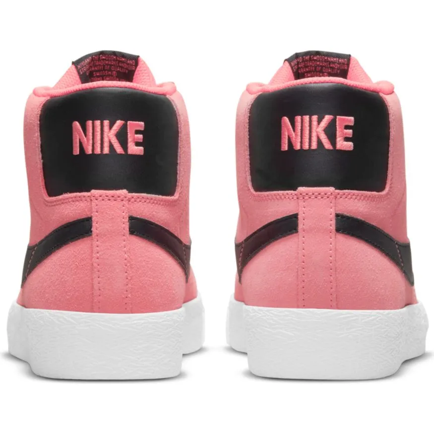 Nike SB Blazer Mid Skate Shoe - Pink Salt/Black-Pink Salt-White