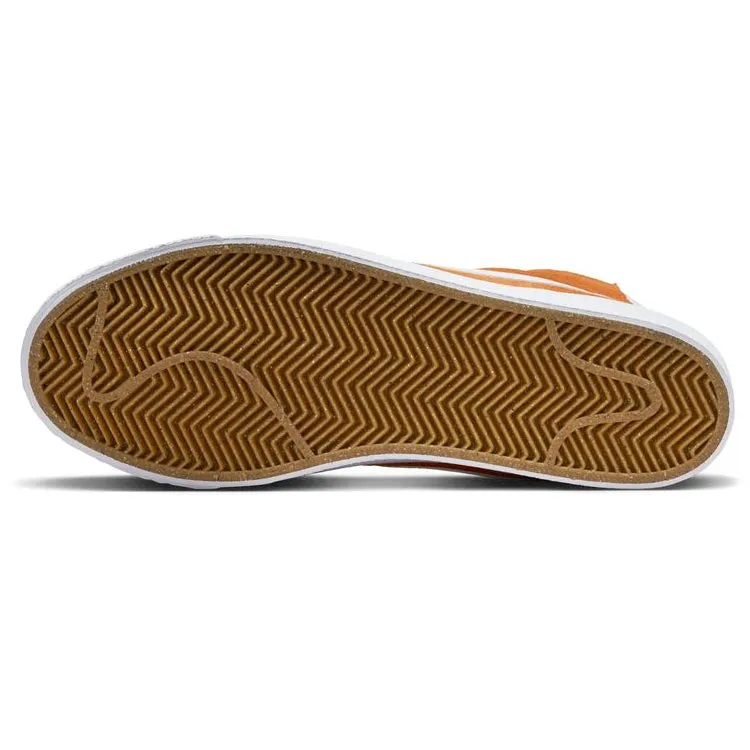 Nike SB Blazer Mid Skate Shoe - Safety Orange/White-Safety Orange-White