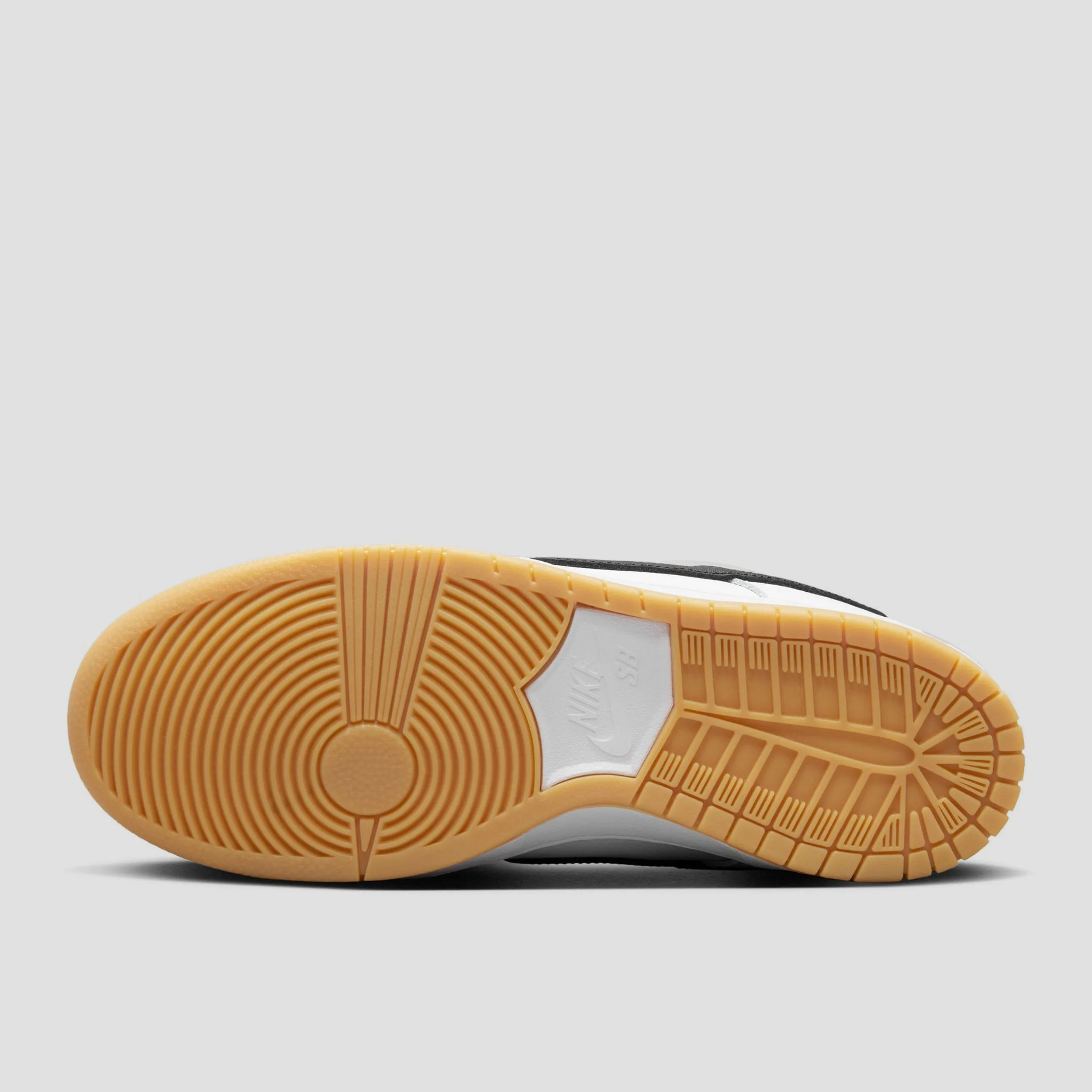 Nike SB Dunk Low Pro Skate Shoes White / Black / Gum