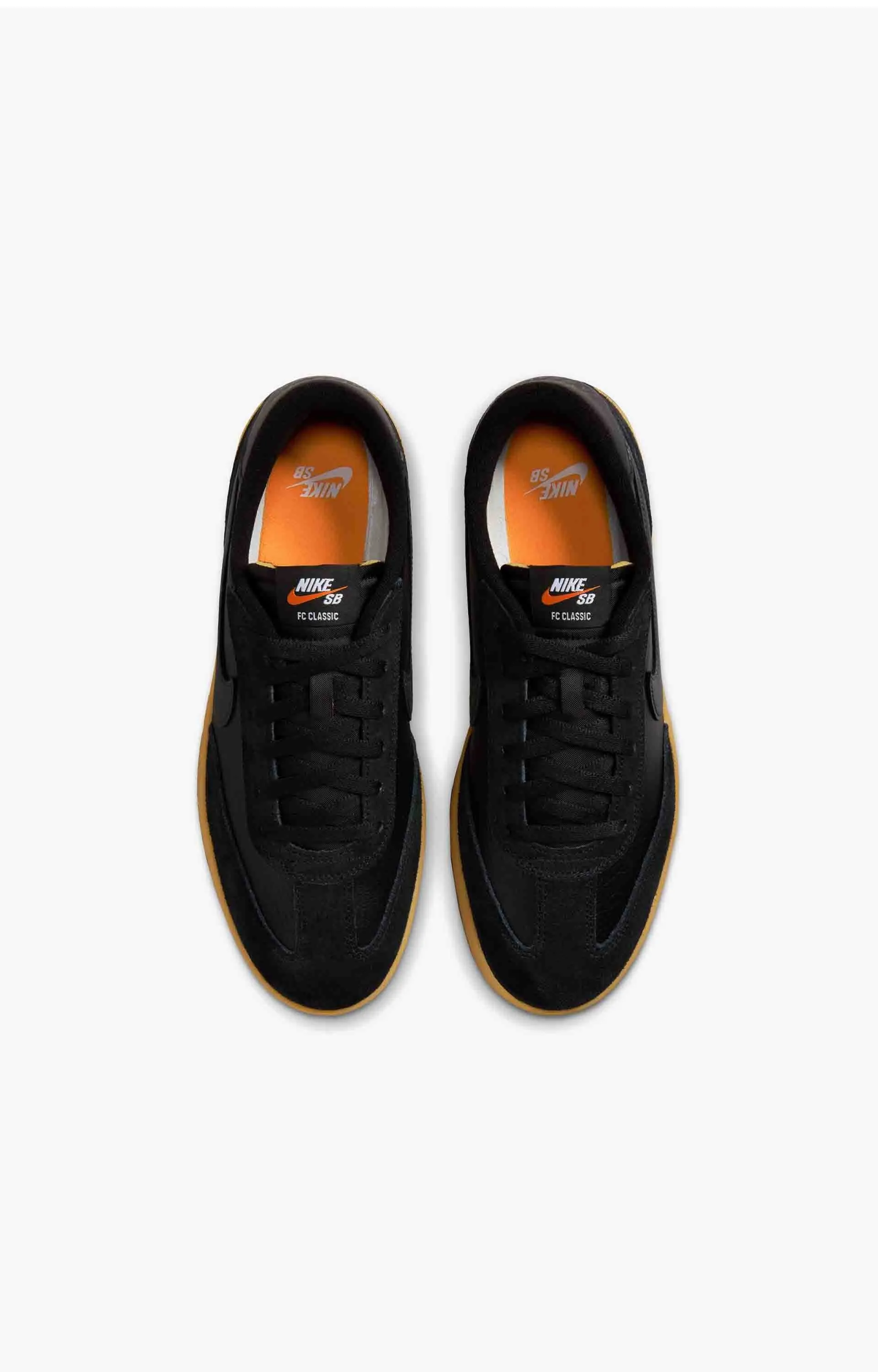 Nike SB FC Classic Skate Shoe, Black/Vivid Orange/Anthracite