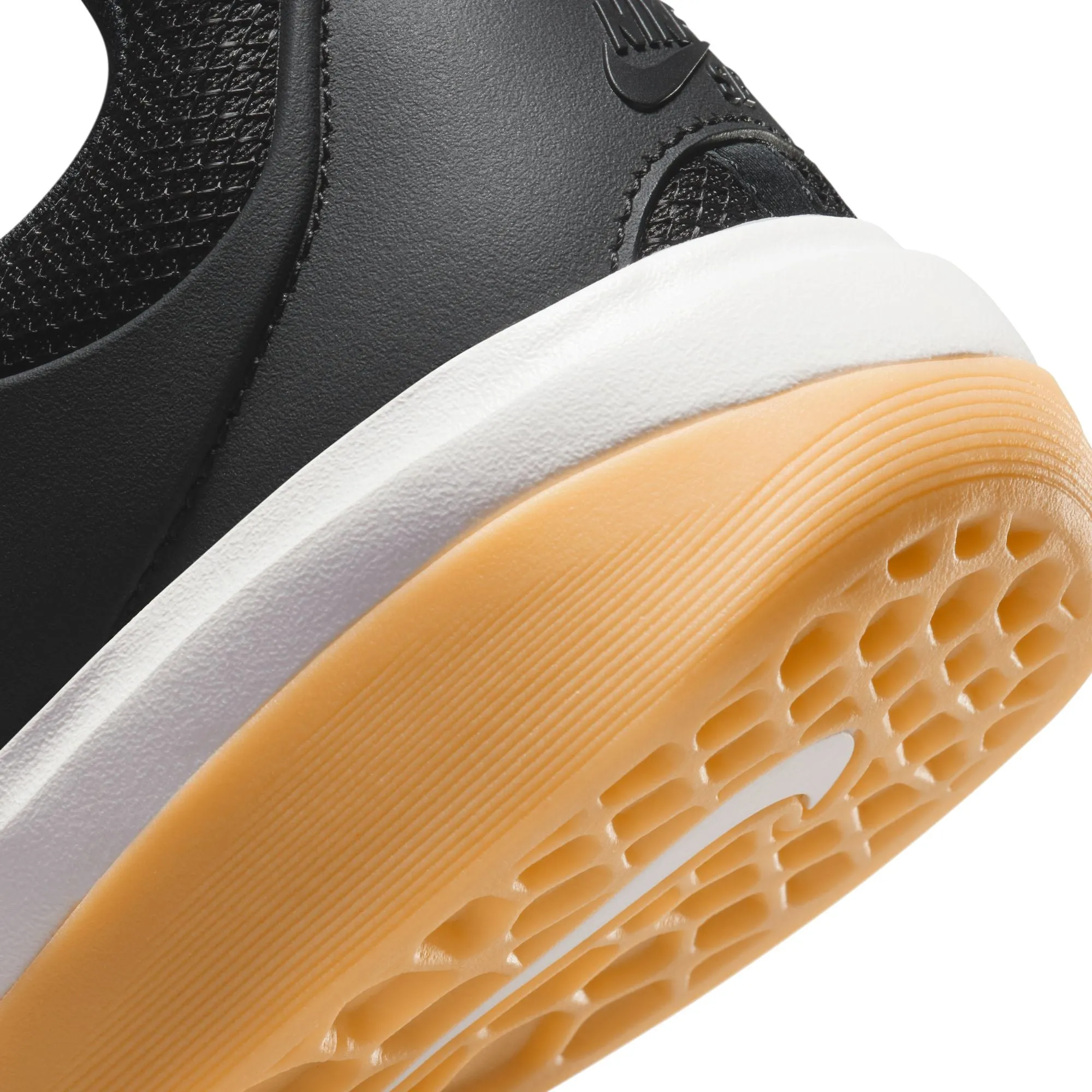 Nike SB Nyjah 3 Skateboard Shoe - Black/White-Black-White