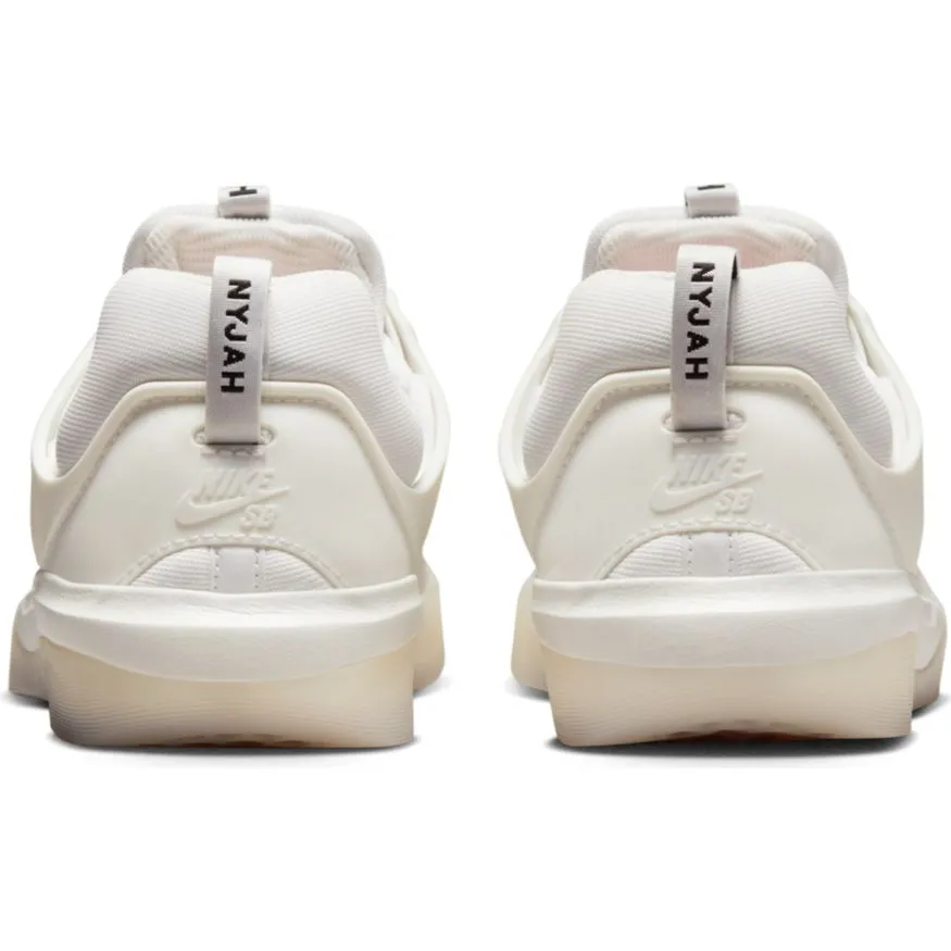 Nike SB Nyjah 3 Skateboard Shoe - White/Black-Summit White-Hyper Pink