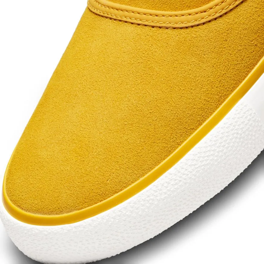 Nike SB Zoom Verona Slip Premium x Elissa Steamer Skateboard Shoe - Dark Sulfur/Habanero Red-Sail