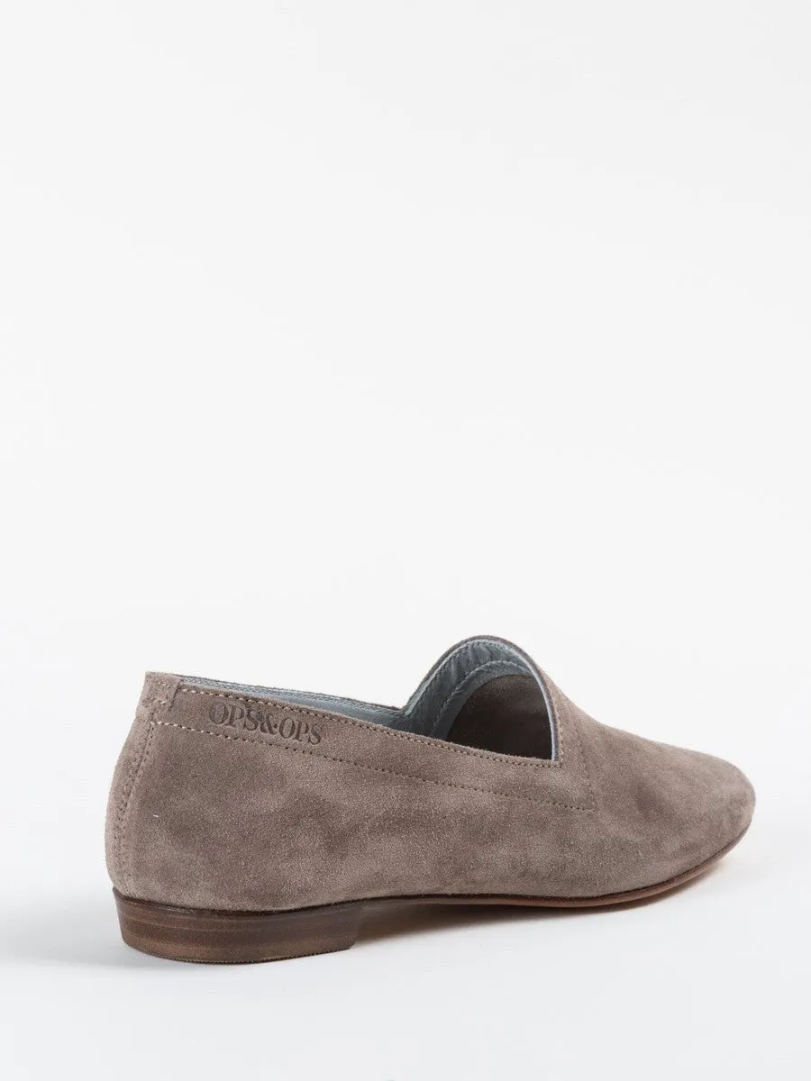 no. 10 flat - mink suede