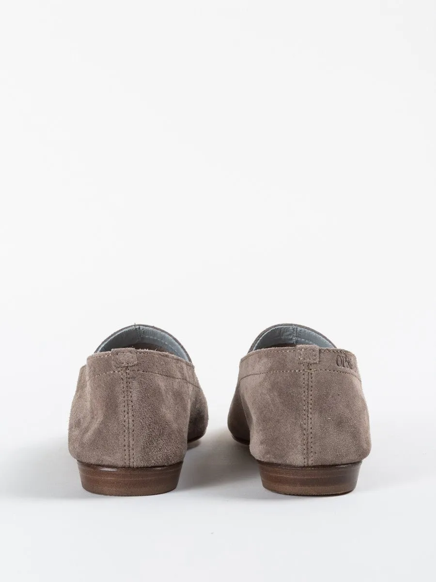 no. 10 flat - mink suede