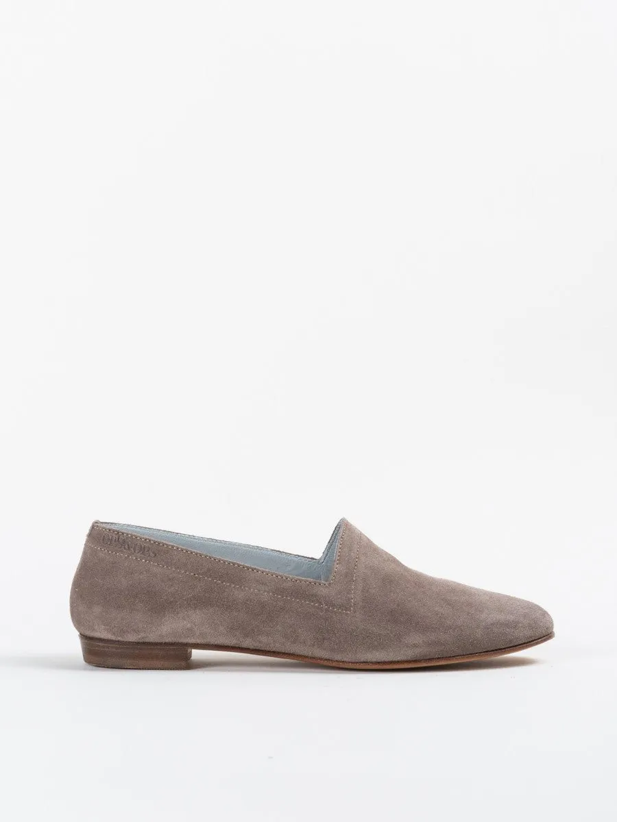 no. 10 flat - mink suede