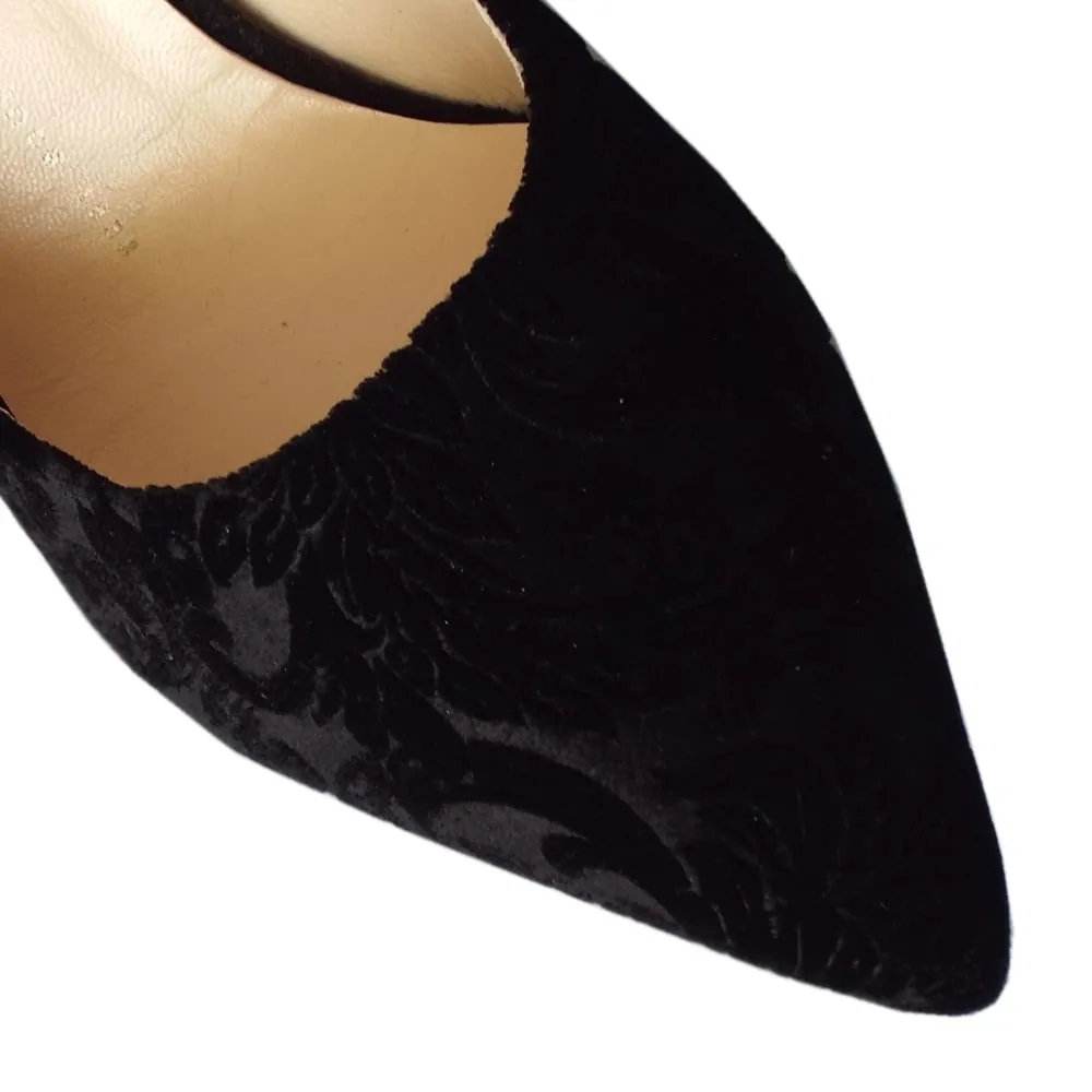 Peter Kaiser "28681" Black Velvet - Stiletto