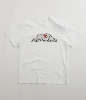 Pop Trading Company Pup Amsterdam T-Shirt - White